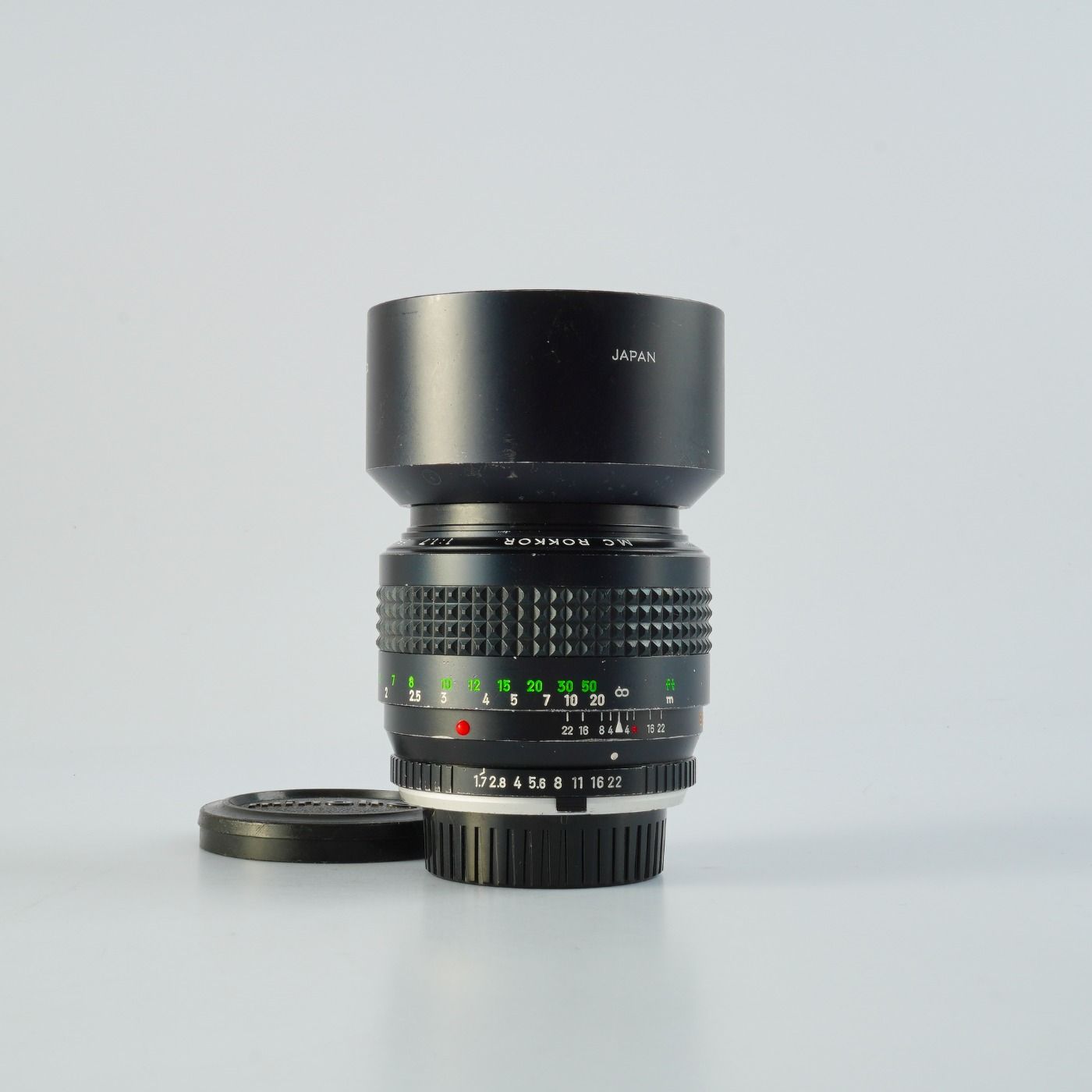 MINOLTA ミノルタ MC ROKKOR 85mm F/1.7 単焦点レンズ - メルカリ