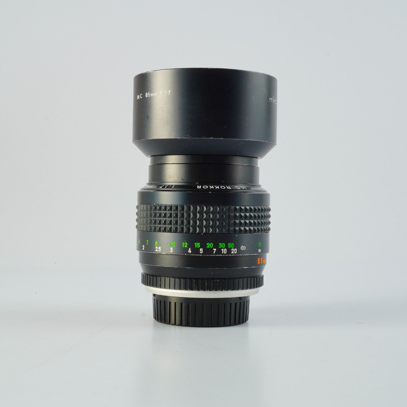 MINOLTA ミノルタ MC ROKKOR 85mm F/1.7 単焦点レンズ - メルカリ