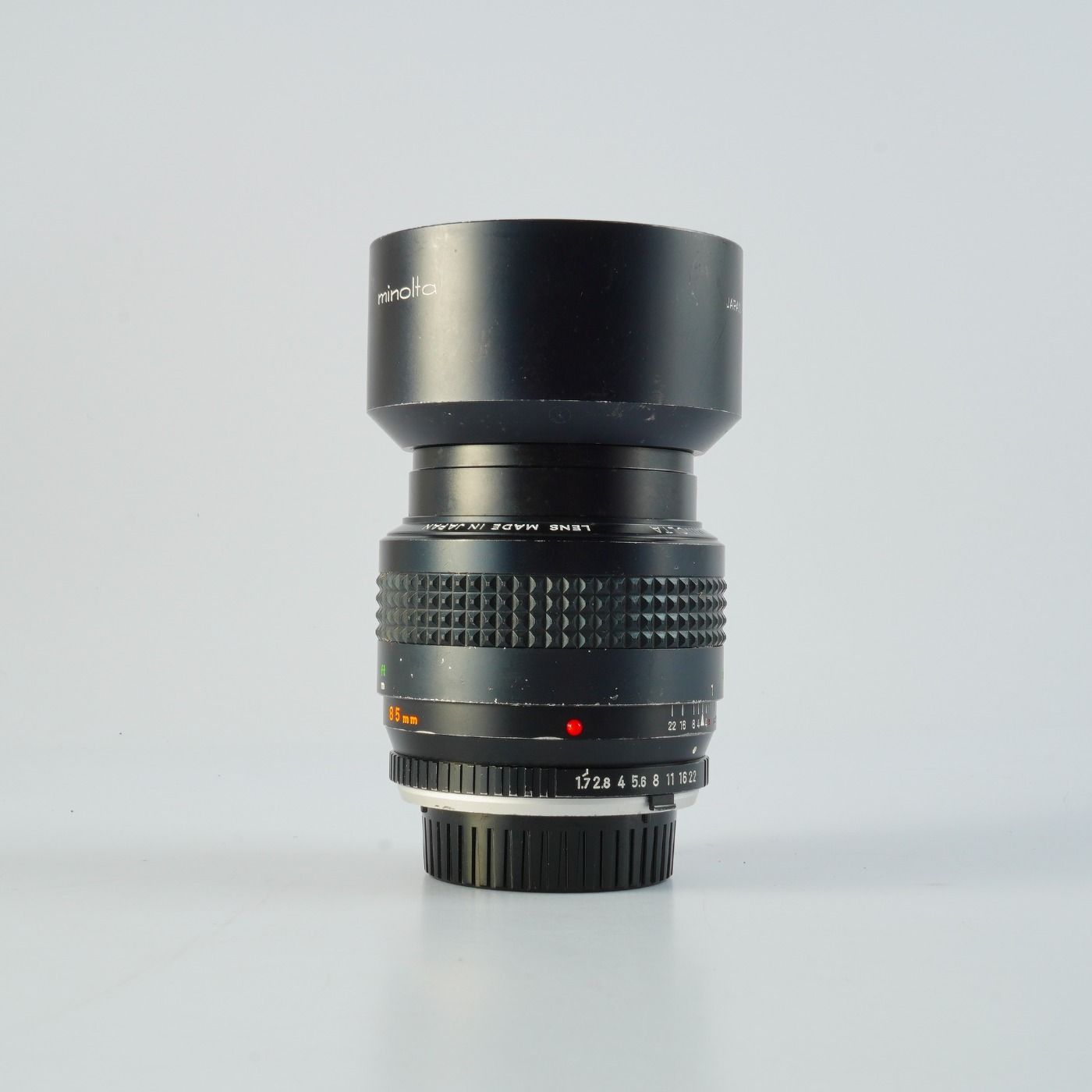 MINOLTA ミノルタ MC ROKKOR 85mm F/1.7 単焦点レンズ - メルカリ