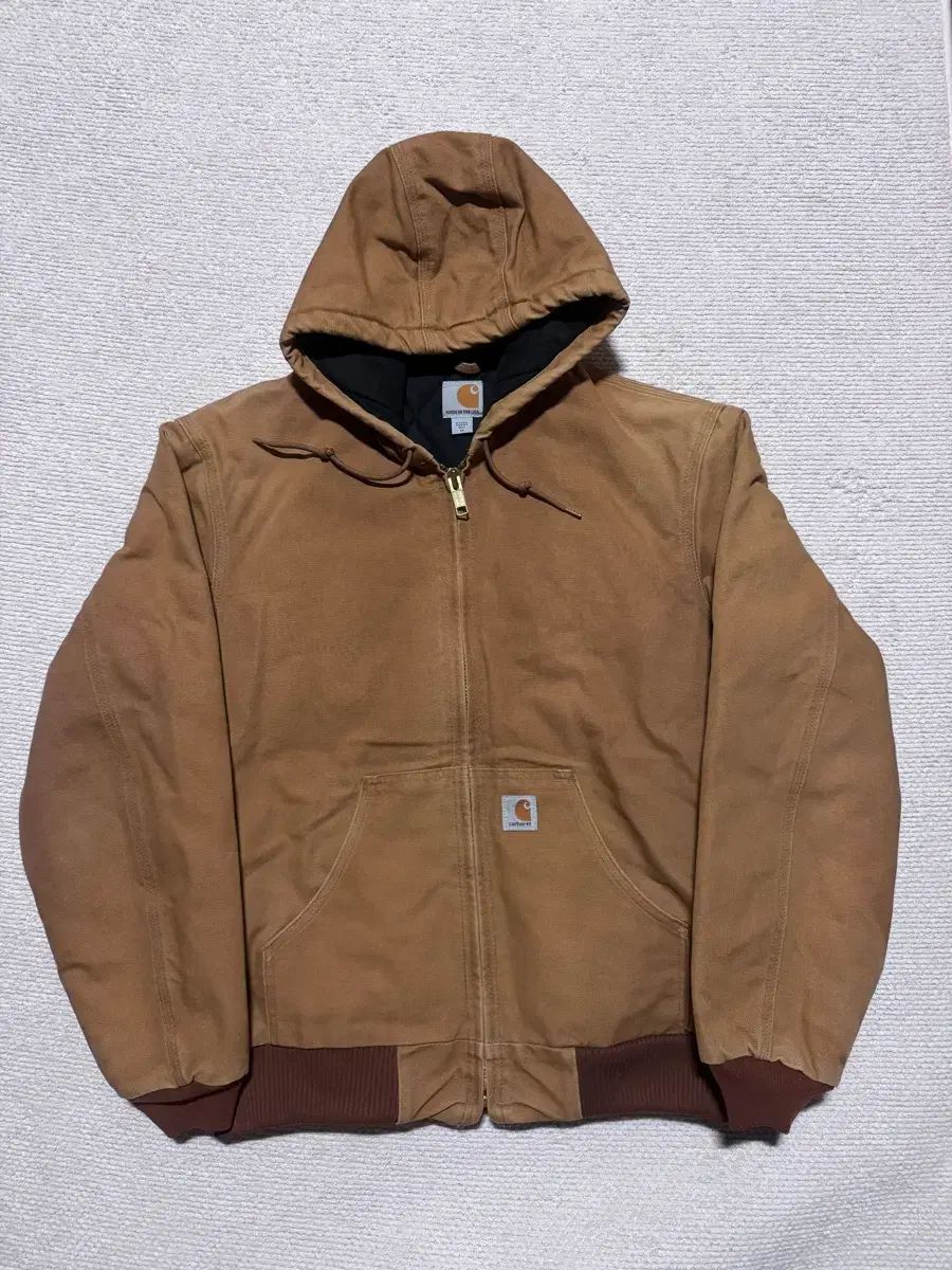 USA MADE Carhartt カーハート J140 ブラウン アクティブ ジャケット M