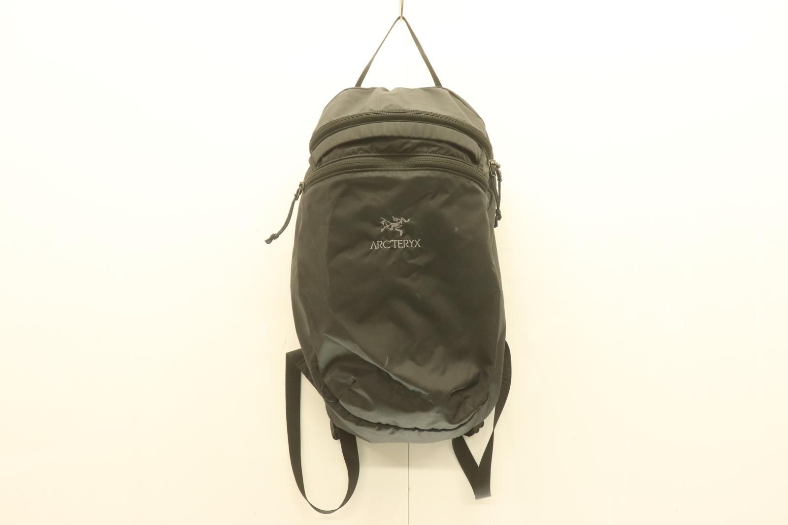 【中古】 ARC'TERYX メンズリュック バックパック -- INDEX 15 BACKPACK ARC'TERYX -- 黒 ブラック ロゴ