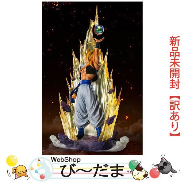 [bn:4] 【未開封】【訳あり】 フィギュアーツZERO [超激戦]スーパーサイヤ人ゴジータ-復活のフュージョン-◆新品Sa