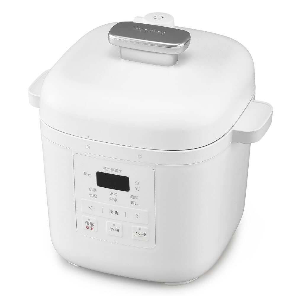 アイリスオーヤマ 電気圧力鍋3L KPC-REMA3-W オフホワイトt