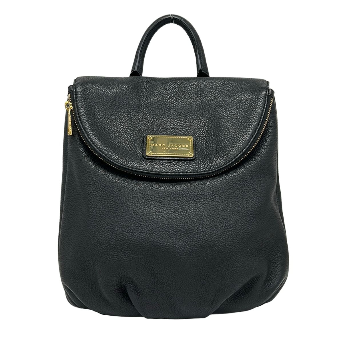 MARC JACOBS(マークジェイコブス) リュックサック - 黒 レザー 13,528円