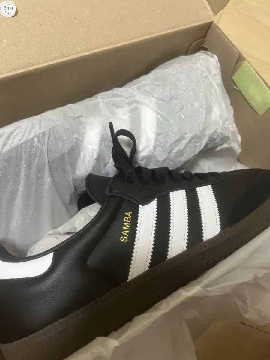 (新品) adidas アディダス サンバ ブラック 275