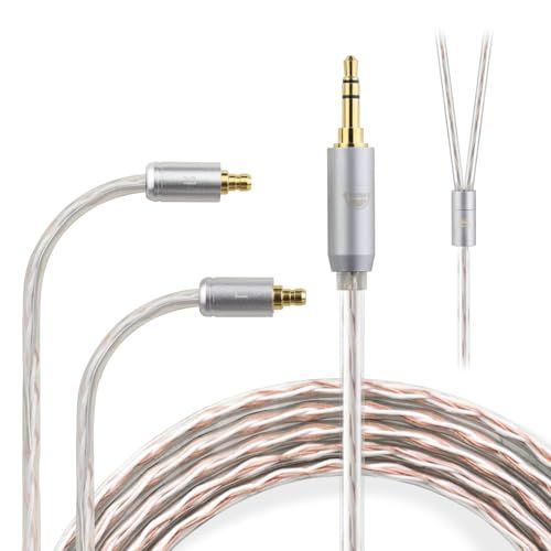 okcsc JBX リケーブル IE400pro IE PRO イヤホンケーブル イヤホン・ヘッドホン用 SENNHEISER用 IE500pro・IE400pro・IE100proに適合 OFC 4芯 長さ1.2m 3.5mmkk 7a221d29