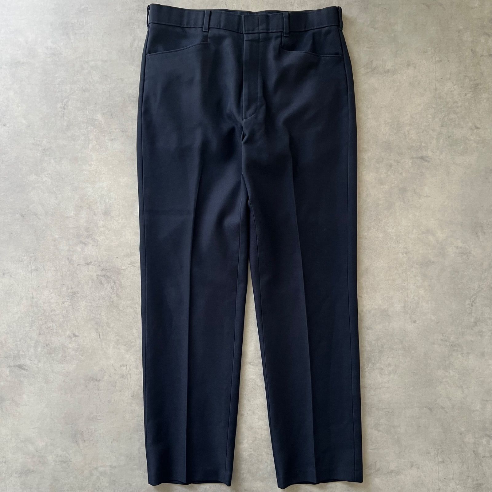 80s Levi's action slacks navy リーバイス アクションスラックス