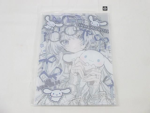 未開封 ホビー 望月けい サンリオ シナモロール コラボイラスト 2層アクリルアートボード