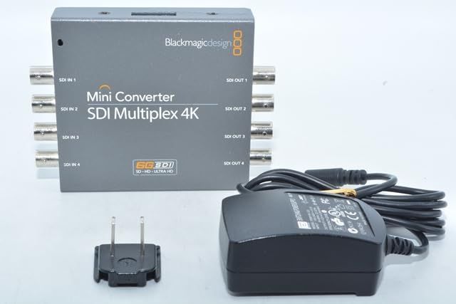 992★美品★Blackmagic Design Mini Converter SDI Multiplex 4K