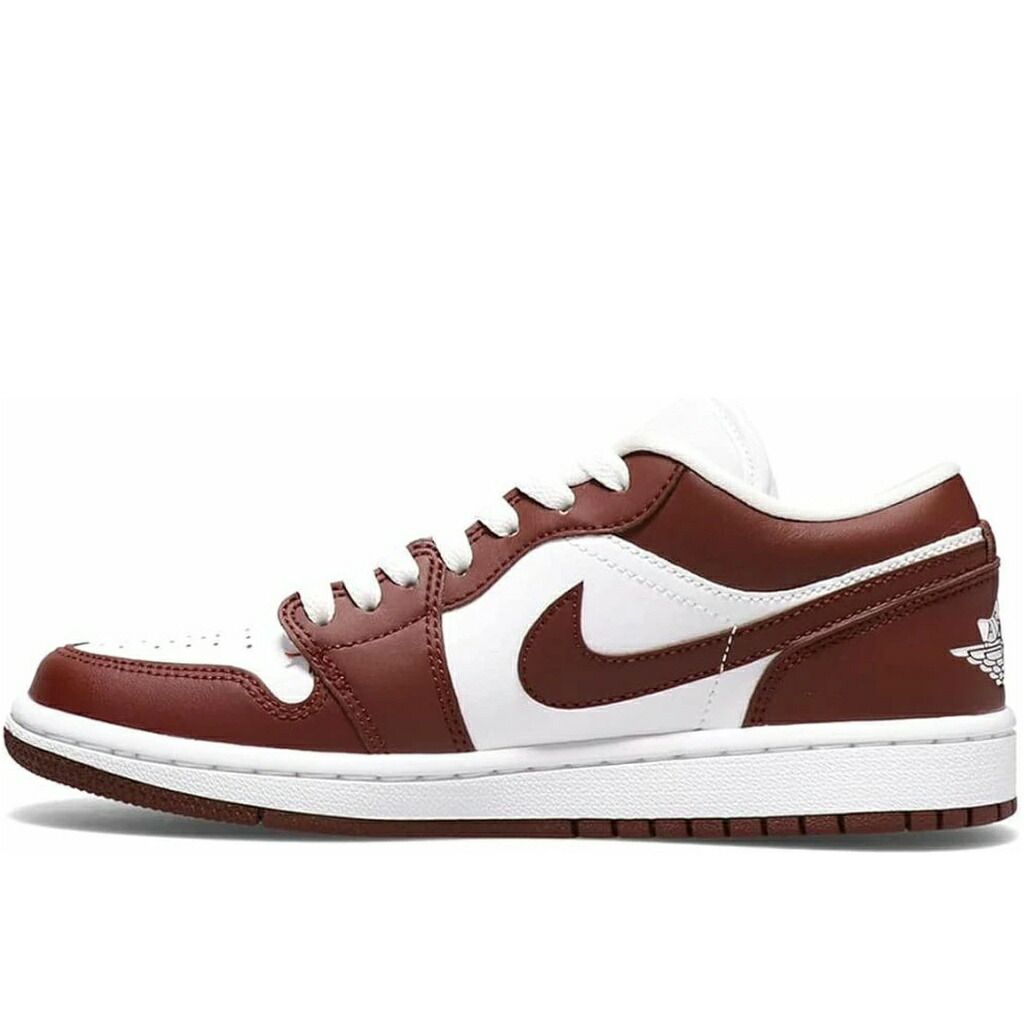 【新品・未使用】NIKE AIR JORDAN 1 LOW エア ジョーダン 1 ホワイト 白 レッド ナイキ スニーカー メンズ レディース dc0774116n