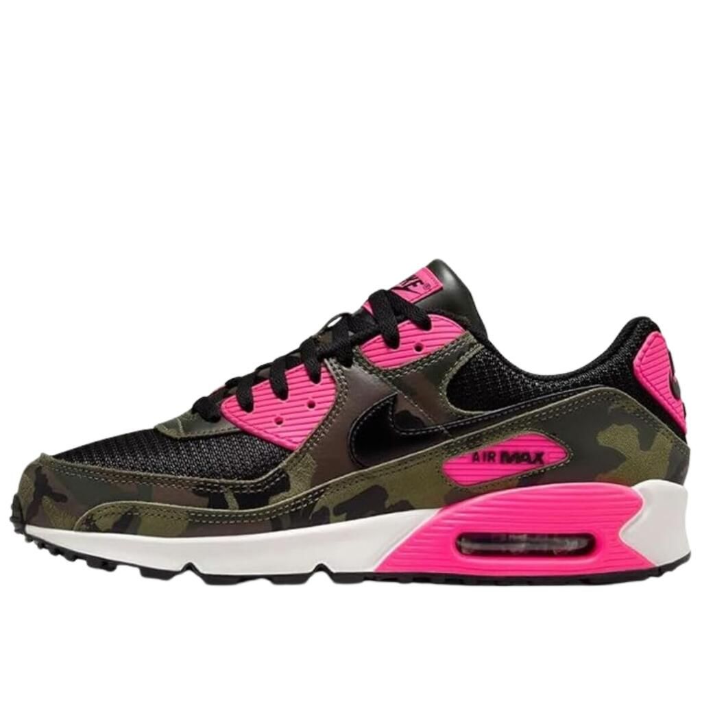 【新品・未使用】NIKE AIR MAX 90 PRM ナイキ エア マックス 90 プレミアム スニーカー メンズ レディース グリーン ピンク ブラック 黒 if1721300n