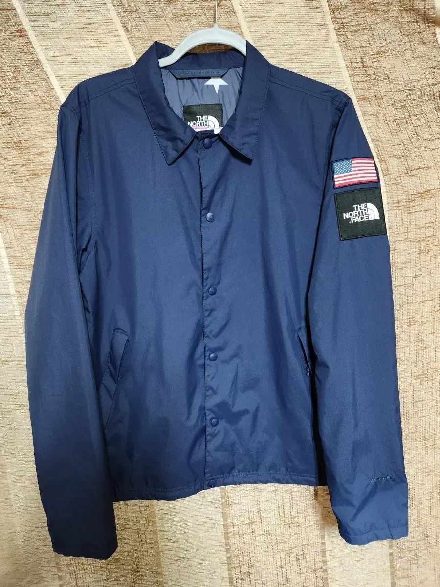 THE NORTH FACE ザノースフェイス 星条旗 COACH コーチ ジャケット (S)