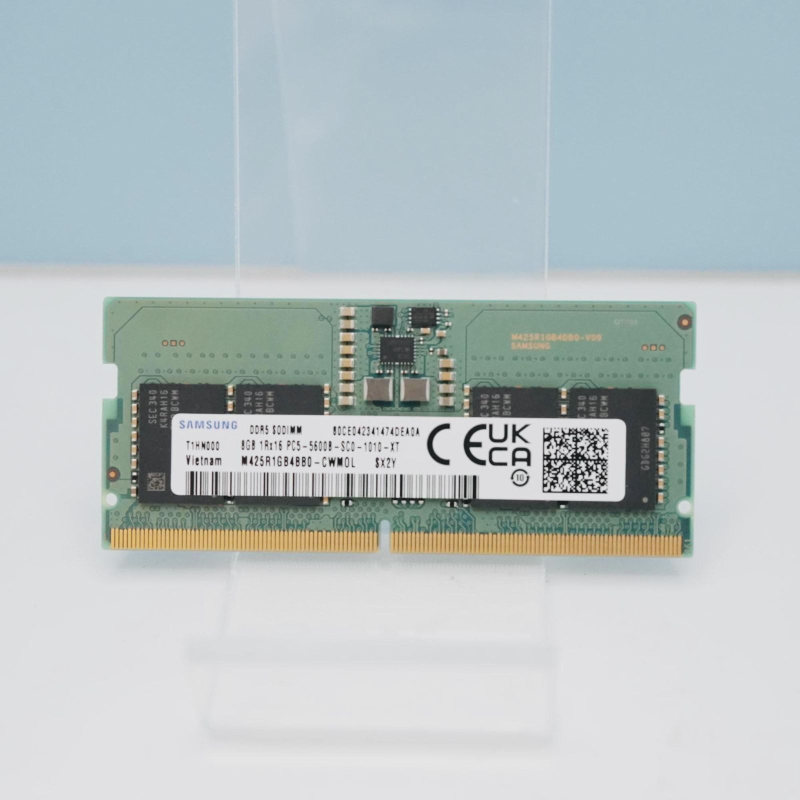 Samsung 8GB DDR5 SO-DIMM 5600MHz メモリ 美品 - メルカリ Samsung 8GB DDR5 SO-DIMM 5600MHz メモリ 美品 - メルカリ