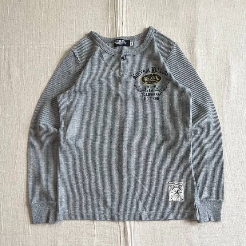 希少 archive Von Dutch ボンダッチ ロングスリーブ 長袖サーマルT
