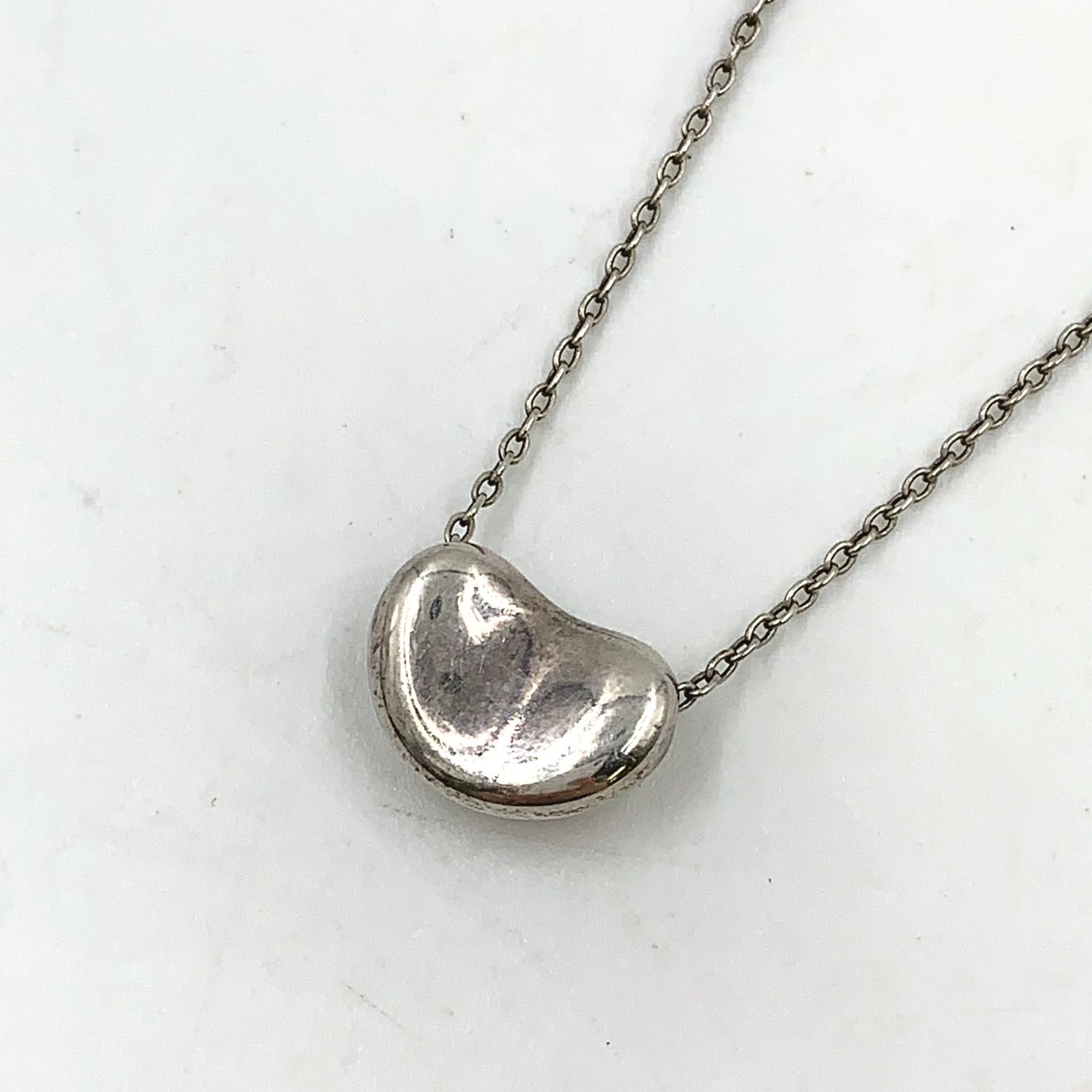 TIFFANY & Co. ビーン SV925 シルバー ネックレス