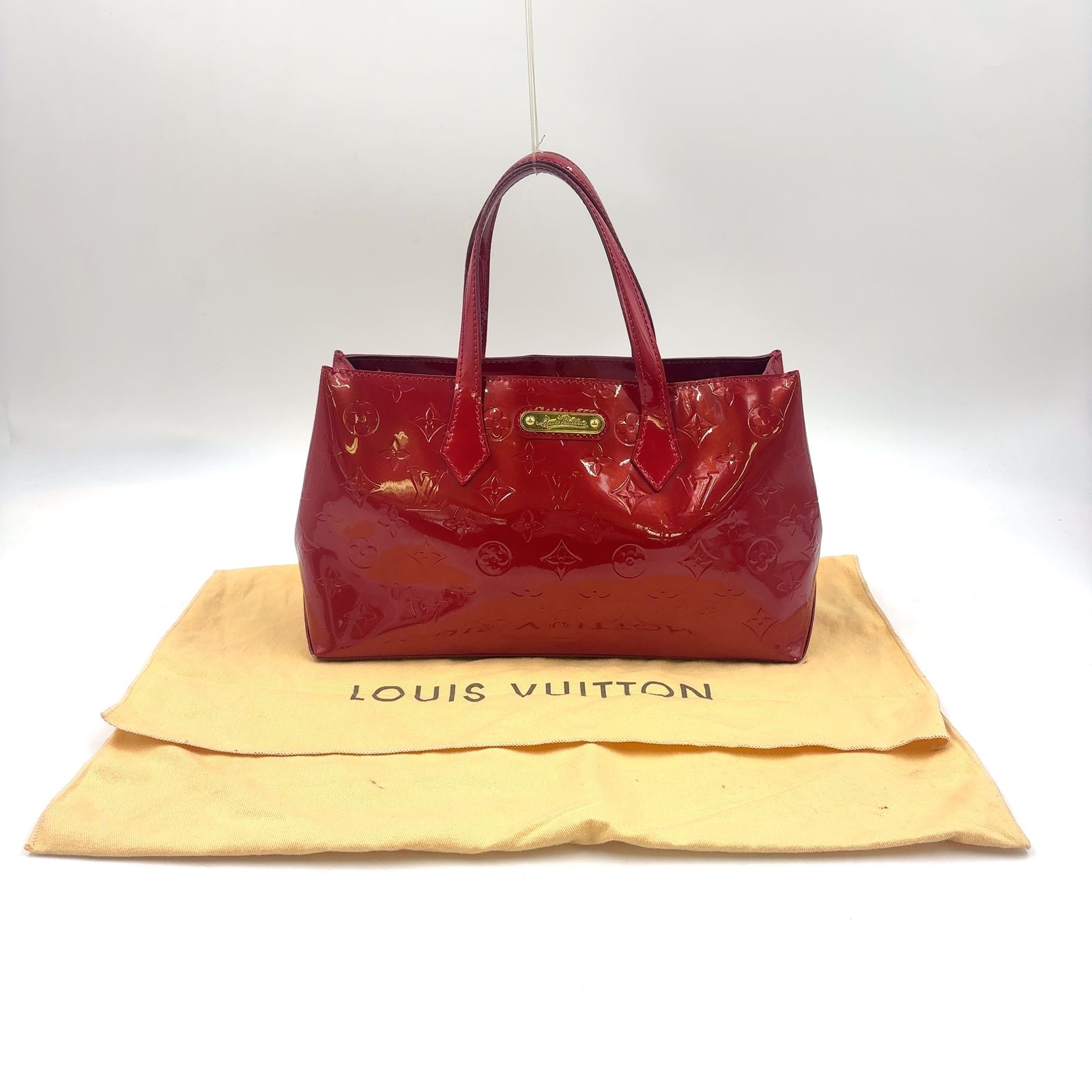 LOUIS VUITTON ウィルシャーPM モノグラムヴェルニ モノグラムヴェルニ 