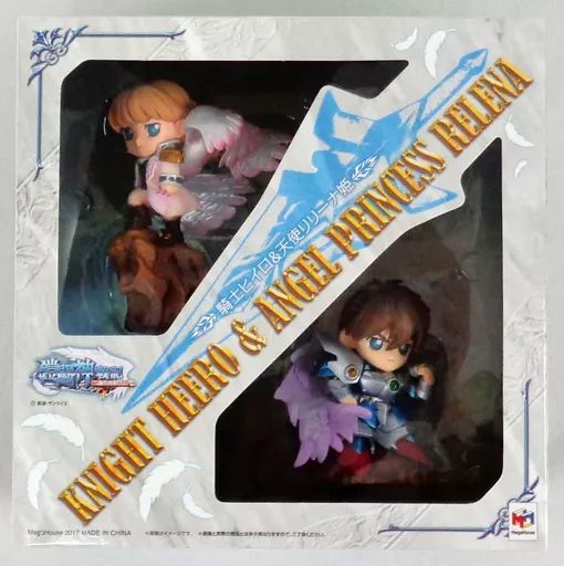 【中古】フィギュア 騎士ヒイロ＆天使リリーナ姫 「新SDガンダム外伝 鎧闘神戦記」 ABS＆PVC製塗装済み完成品 プレミアムバンダイ＆メガトレショップ限定