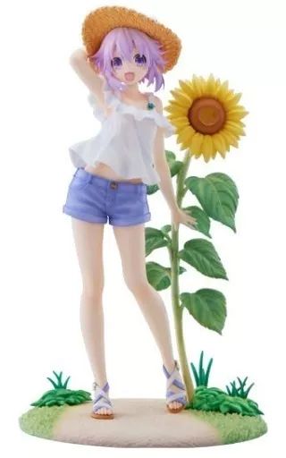 【中古】フィギュア ネプテューヌ なつやすみVer. 「超次元ゲイム ネプテューヌ～ねぷのなつやすみ～」 1/7 ABS＆ATBC-PVC製塗装済み完成品