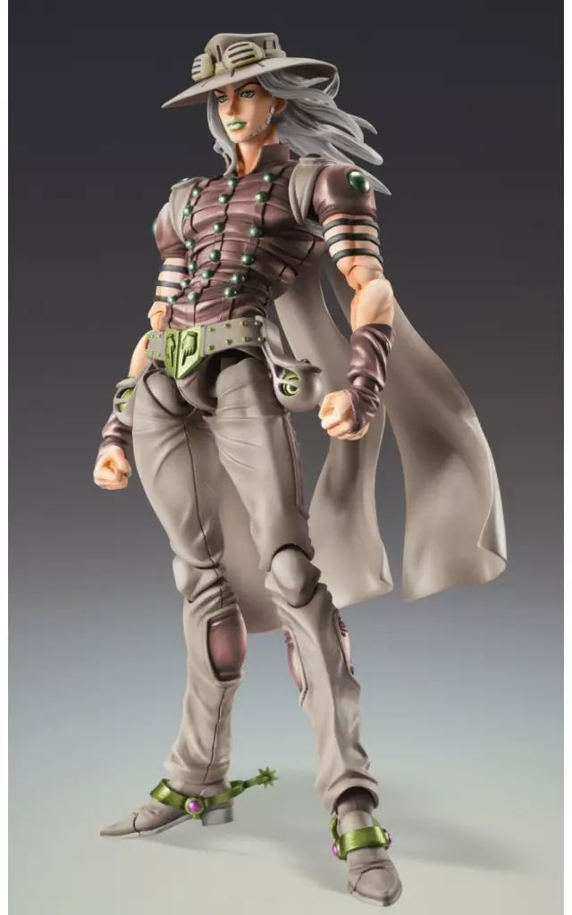 【中古】フィギュア 超像可動 ジャイロ・ツェペリ・サード 「ジョジョの奇妙な冒険 第7部 スティール・ボール・ラン」 ワンダーフェスティバル2024夏＆MEDICOS ONLINE SHOP限定
