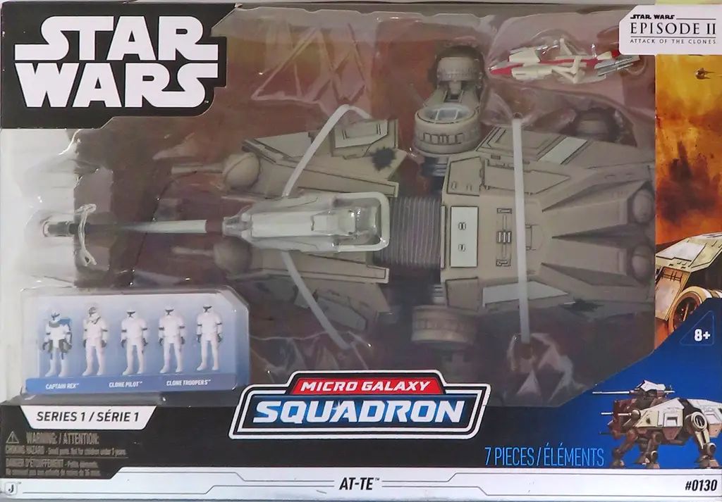 【中古】フィギュア AT-TE 「スター・ウォーズ」 マイクロ・ギャラクシー ドレッドノート・クラス シリーズ1 アクションフィギュア