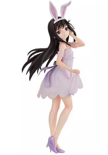 【中古】フィギュア 暁美ほむら うさみみVer. 「劇場版 魔法少女まどか☆マギカ[新編]叛逆の物語」 B-Style 1/4 PVC製塗装済み完成品 GOODSMILE ONLINE SHOP＆Amazon.co.jp＆あみあみ限定