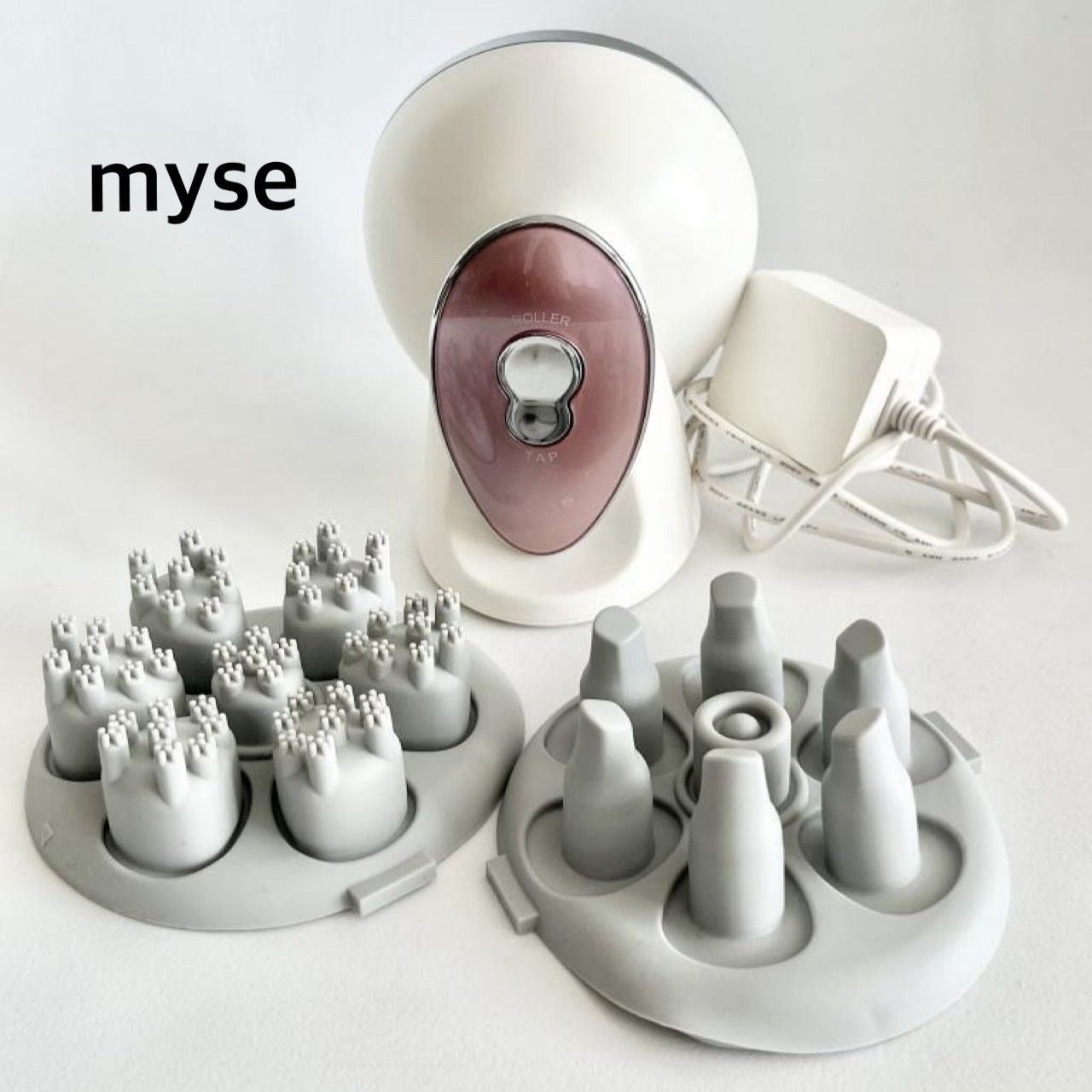 myse ミーゼ ヘッドスパリフト MS-30 家庭用美容器 オフホワイト 送料