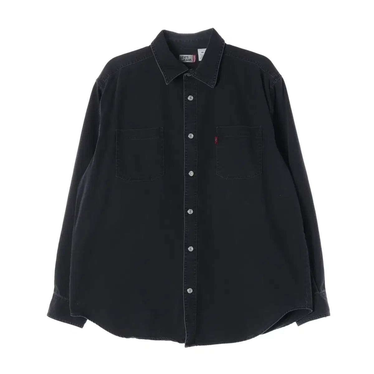 リーバイス デニム シャツ ブラック XL 7,993円