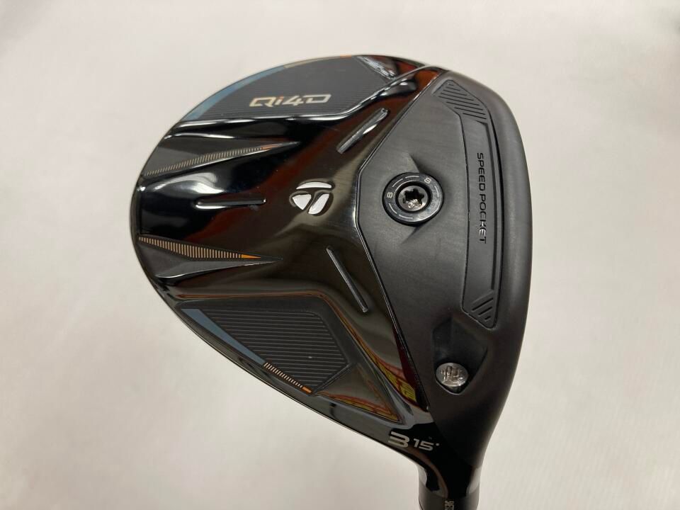 テーラーメイド　Qi4D　15度　REAX 55 (Qi4D)　Sフレックス　フェアウェイウッド　中古【最短即日発送】