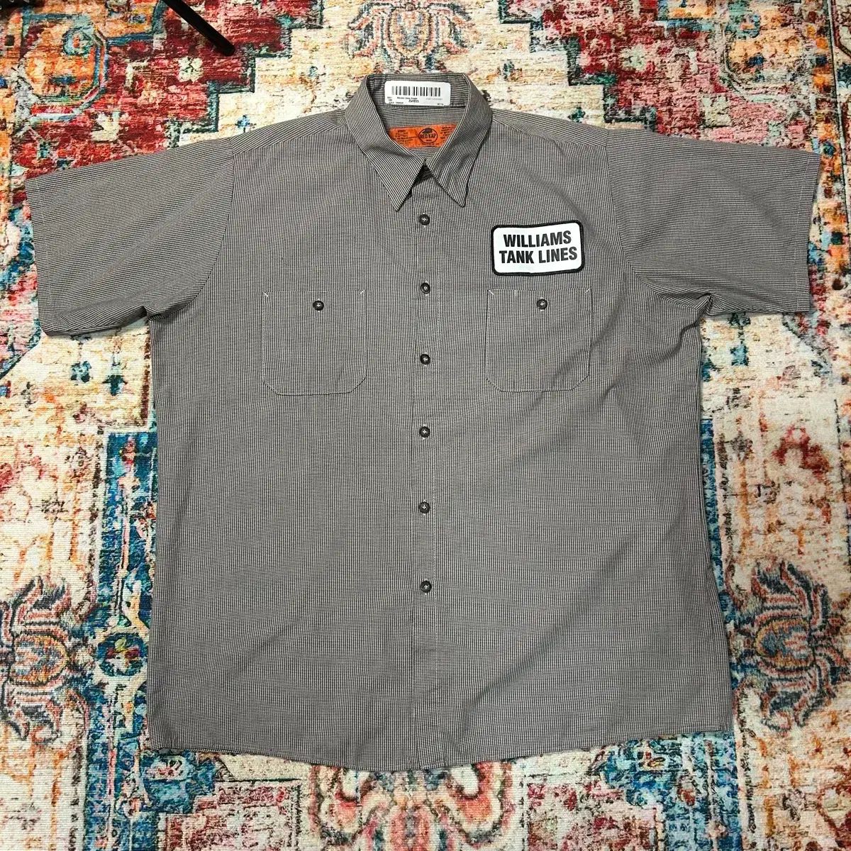 XL レッドキャップ RED KAP 半袖 ワークシャツ