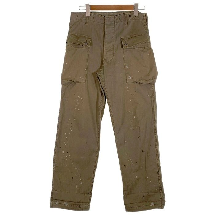 U.S. ARNY 米軍 TROUSER ARMY COMBAT UNIFORM M-44 モンキーパンツ オリーブ Size ウエスト 34 7,821円