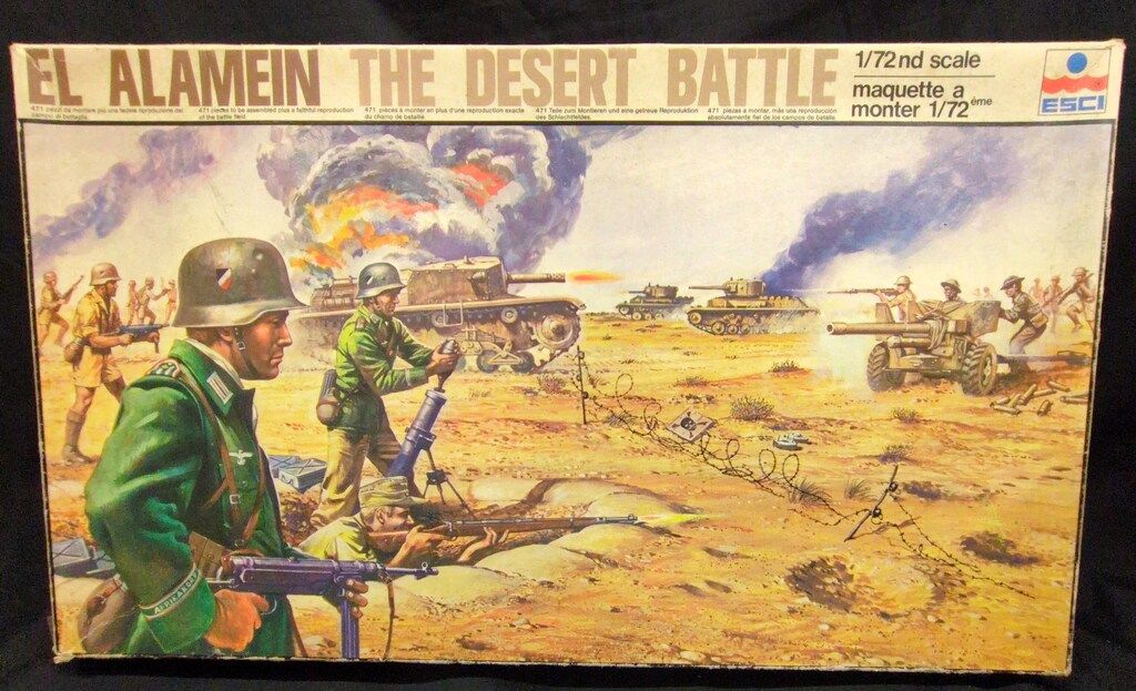 ESCI 1/72 EL ALAMEIN THE DESERT BATTLE 2003