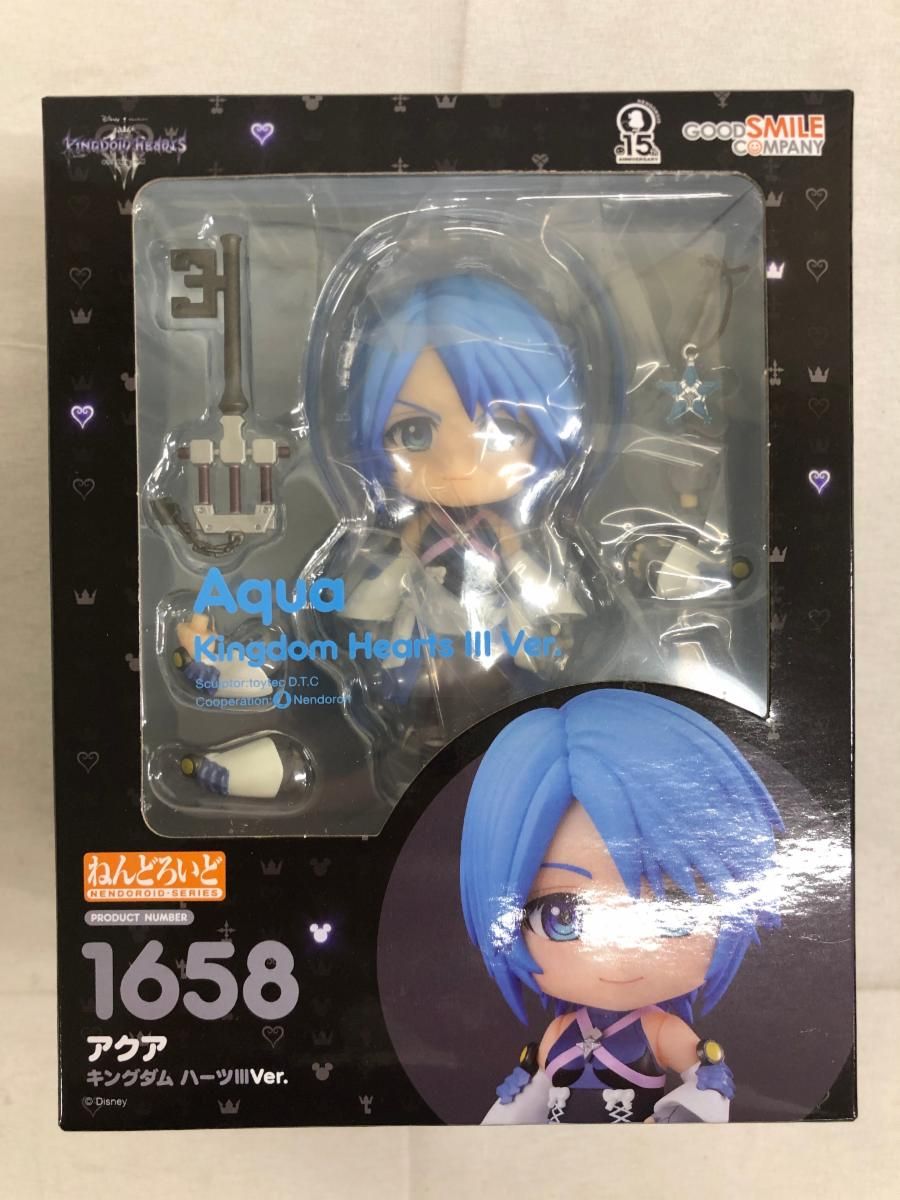 【新品未開封】ねんどろいど キングダムハーツ アクア（キングダムハーツⅢ） 未開封】ねんどろいど アクア キングダム ハーツIIIVer. 「キングダム