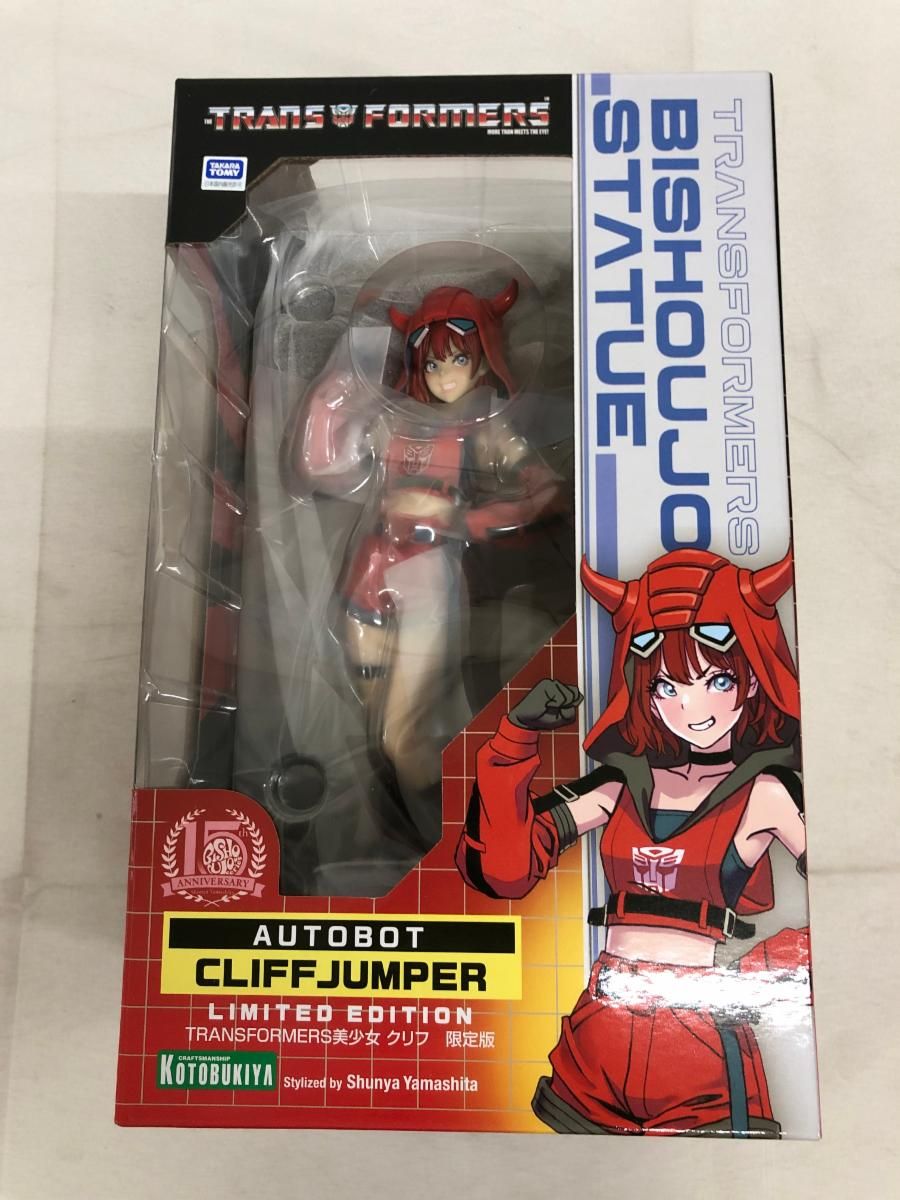 【未開封】クリフ 「トランスフォーマー」 TRANSFORMERS美少女 1/7 PVC製塗装済 コトブキヤショップ限定