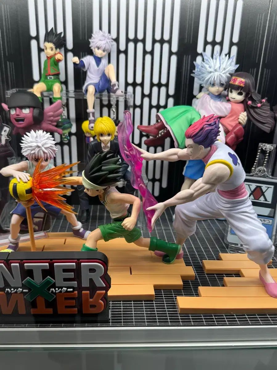 HUNTER×HUNTER グリードアイランド ゴン キルア ヒソカ 3種 フィギュア