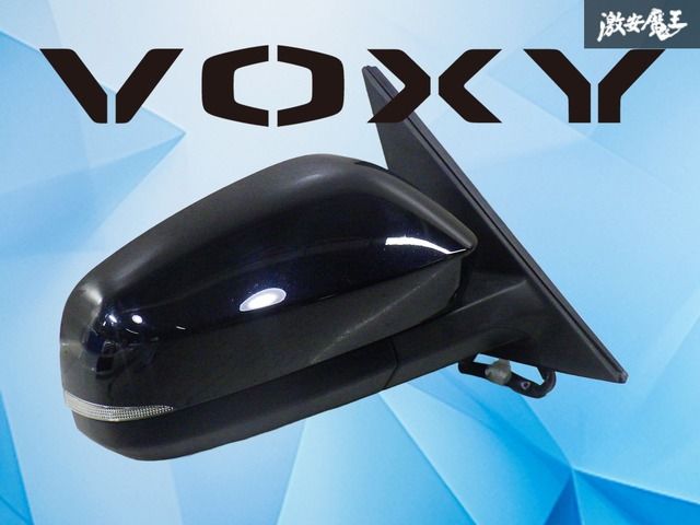 【動作OK！】トヨタ純正 ZWR90W ZWR95W 90系 ヴォクシー ドアミラー サイドミラー 13ピン ウインカー カメラ付 右 右側 運転席側