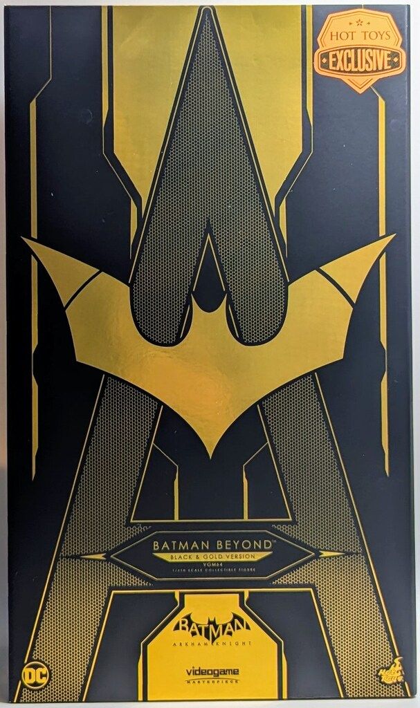 HOTTOYS VIDEOGAME MASTERPIECE BATMAN BEYOND BLACK&GOLD VERSION VGM64