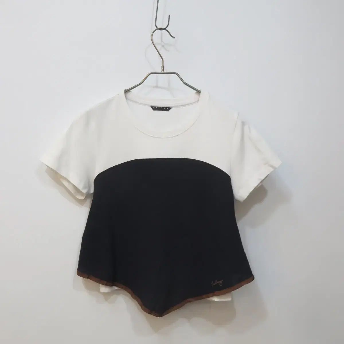 シスレー イフ スカーフ Tシャツ SATSD3531