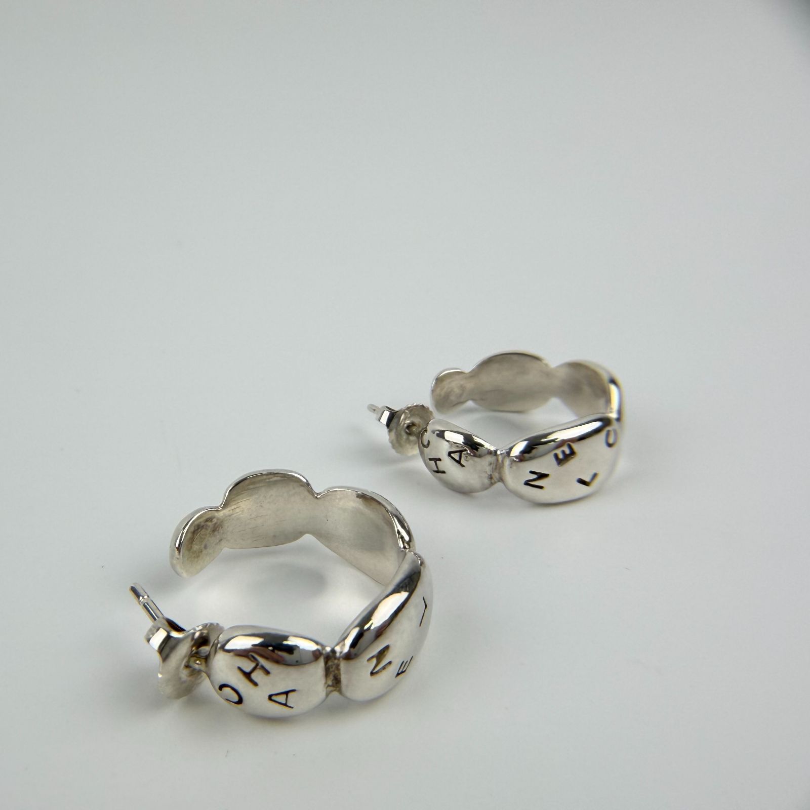 【中古】CHANEL シャネル ココマーク アクセサリー ピアス シルバー 925 ヴィンテージ レディース【中古美品】HIBUOCHI VINTAGE hboc260504a29
