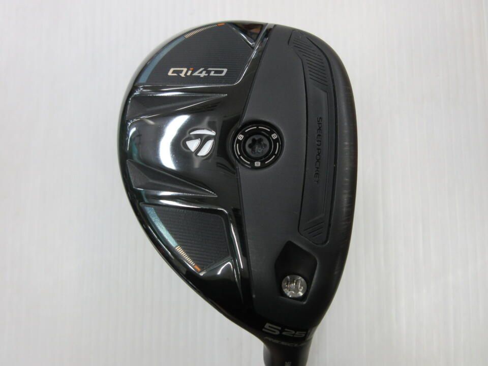 テーラーメイド　Qi4D　25度　REAX 65 (Qi4D)　Sフレックス　ユーティリティ　中古　ゴルフドゥ！美里店【最短即日発送】