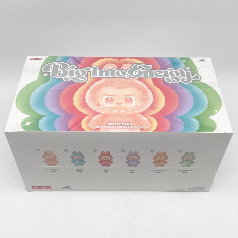 【中古】未開封 LABUBU ラブブ THE MONSTERS Big into Energy シリーズ ぬいぐるみペンダント 1アソートボックス ポップマート[17]