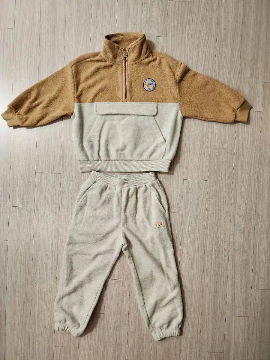 ニューバランスキッズ フリース アノラック セット 120