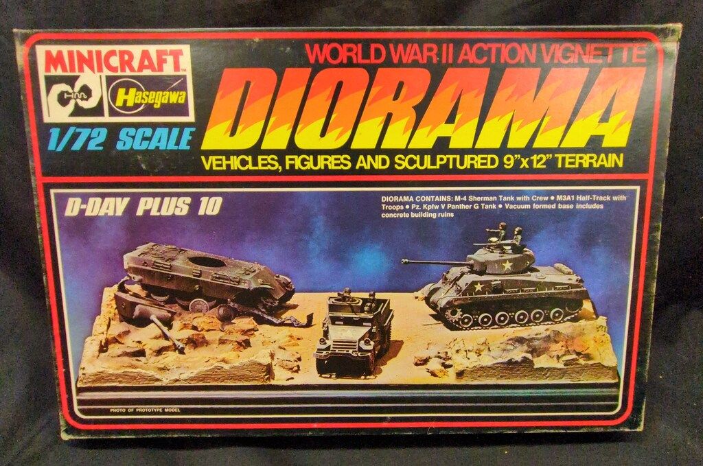 ハセガワ 1/72DIORAMA ノルマンディ(Dデイ+10) 6