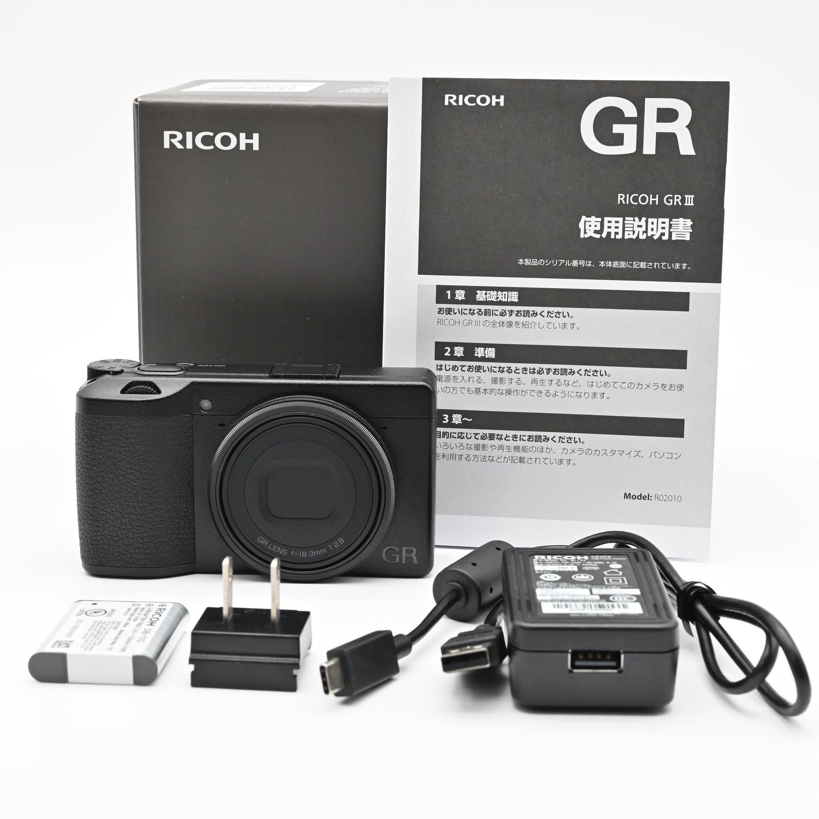 RICOH GR III　ショット数 6633回 RICOH GR III ショット数 6633回 - メルカリ