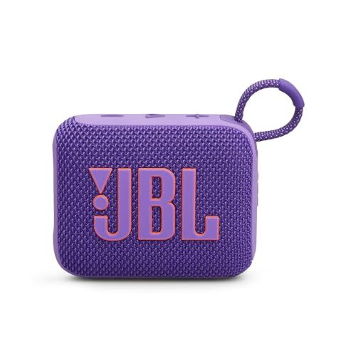 JBL GO 4 ポータブル Bluetoothスピーカー IP67 防水 防塵 コンパクト 軽量 アウトドア Auracast 45ｍｍドライバー (パープル)ma