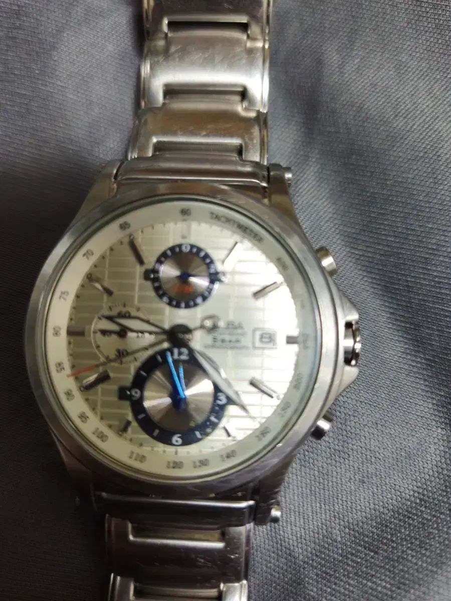 SEIKO セイコー メタル クロノグラフ 時計 故障