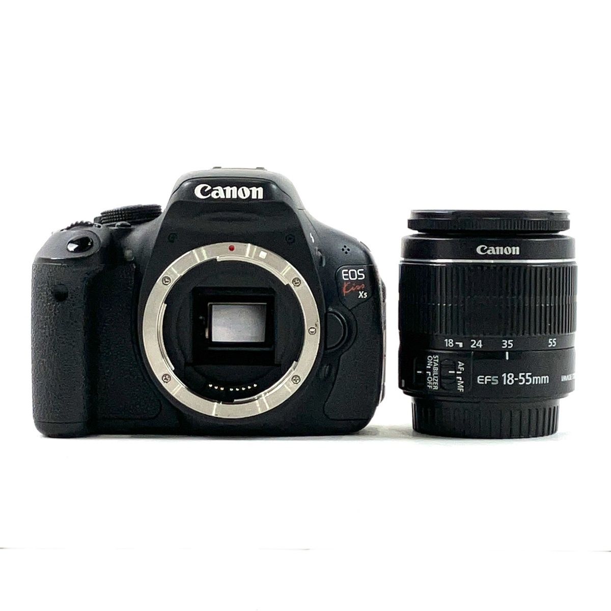 キヤノン Canon EOS Kiss X5 EF-S 18-55 IS II レンズキット デジタル 一眼レフカメラ 【中古】