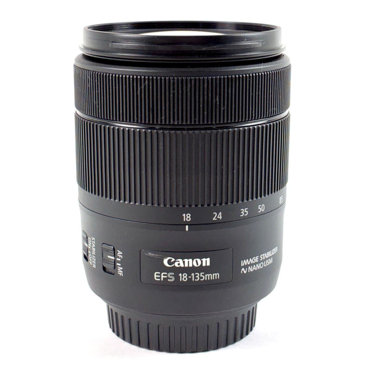 キヤノン Canon EF-S 18-135mm F3.5-5.6 IS USM 一眼カメラ用レンズ（オートフォーカス） 【中古】