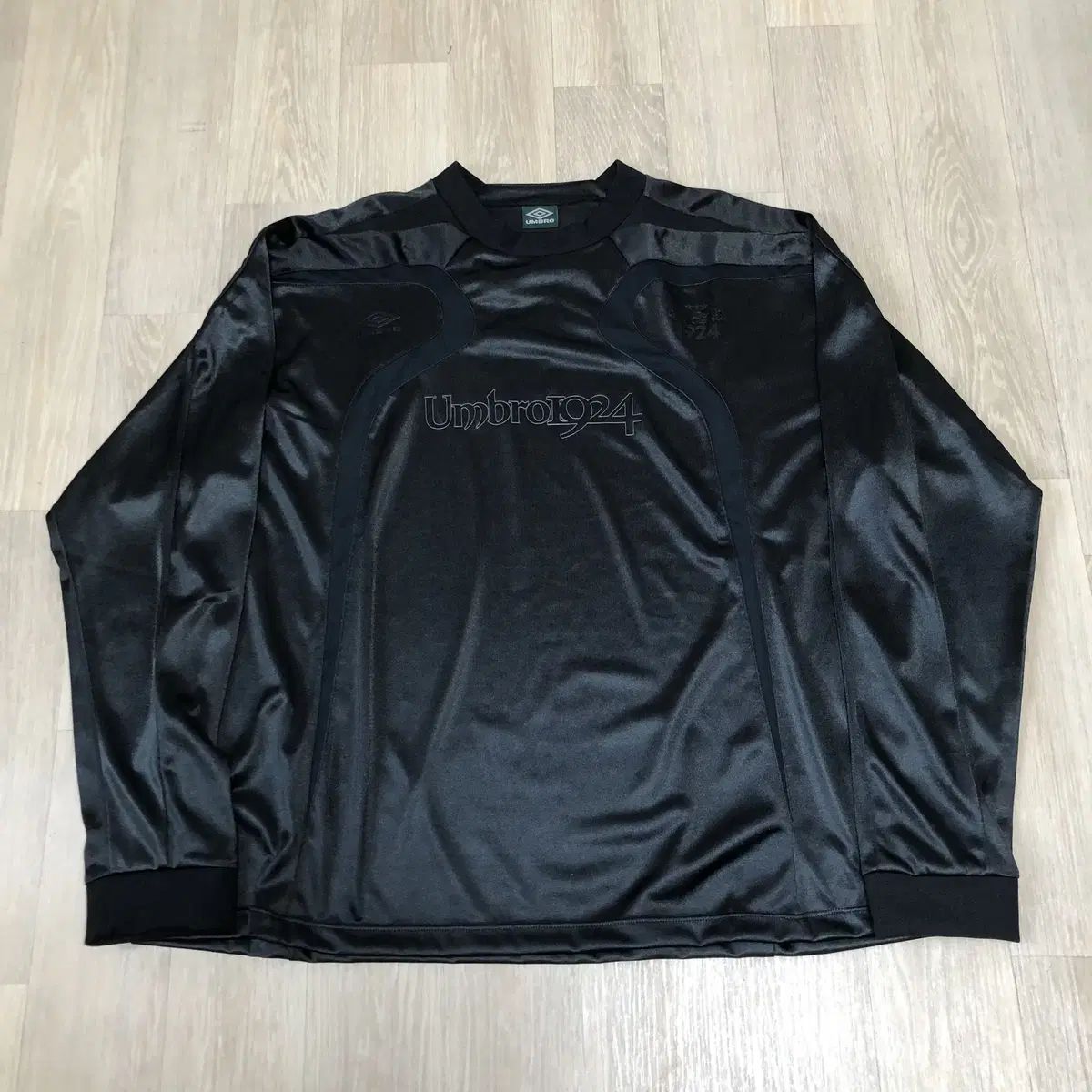 L) アンブロ X SLAM JAM 2004 ロング スリーブ ジャージ ブラック