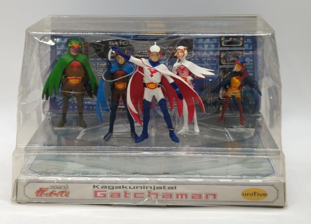 ユニファイブ KAGAKUNINJATAI GATCHAMAN ガッチャマン ミニフィギュアセット