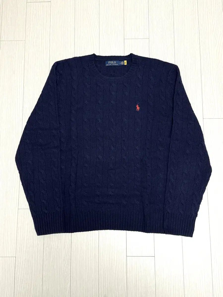 ポロ ラルフローレン カシミア セーター ネイビー M